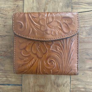 Patricia Nash HAND TOOLED LEATHER WALLET